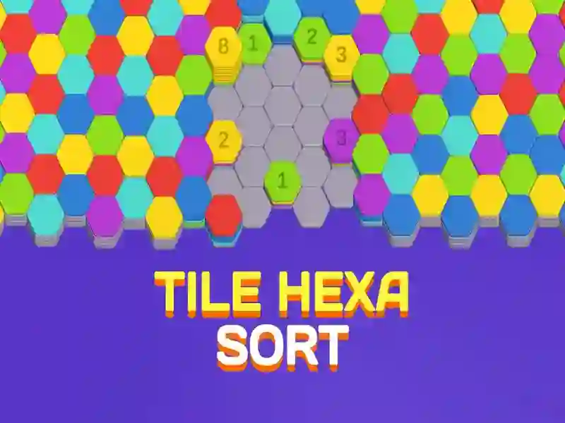 Leikur Flísar Hexa Sort á netinu