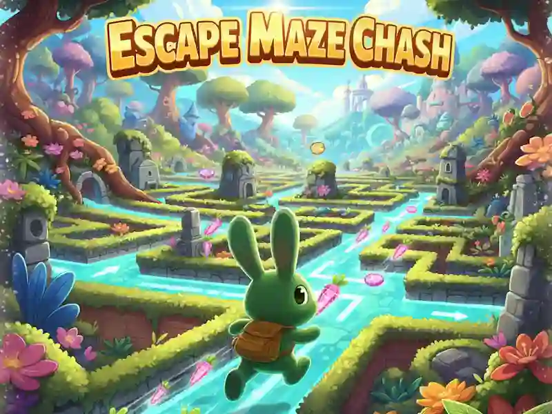 Leikur Escape Maze Chash á netinu
