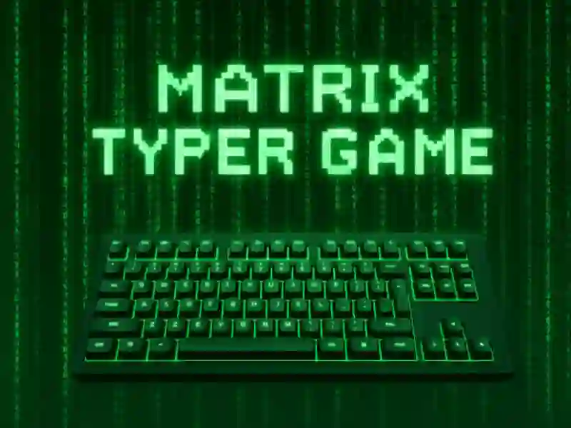 Leikur Matrix Typer á netinu Leikur Matrix Typer á netinu