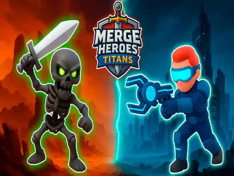 Leikur Sameina Heroes Titans á netinu Leikur Sameina Heroes Titans á netinu