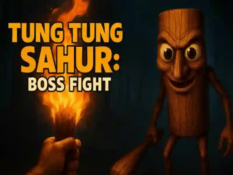 Leikur Tung Tung Sahur Boss Fight á netinu