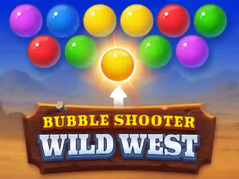 Leikur Bubble Shooter Villta vestrið á netinu