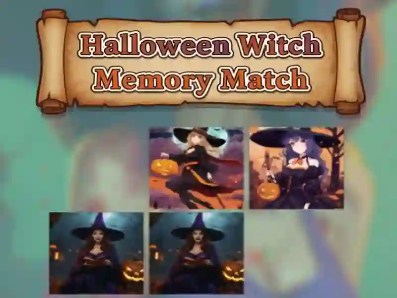 Leikur Halloween nornaminni á netinu