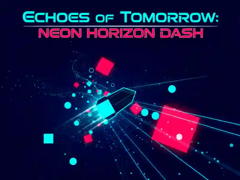 Leikur Echoes of Tomorrow: Neon Horizon Dash á netinu