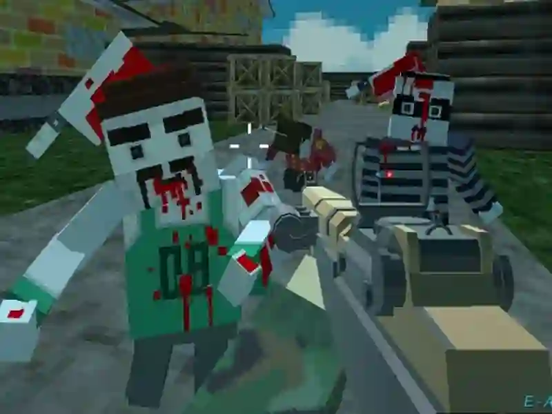Leikur PGA3 Zombie á netinu Leikur PGA3 Zombie á netinu