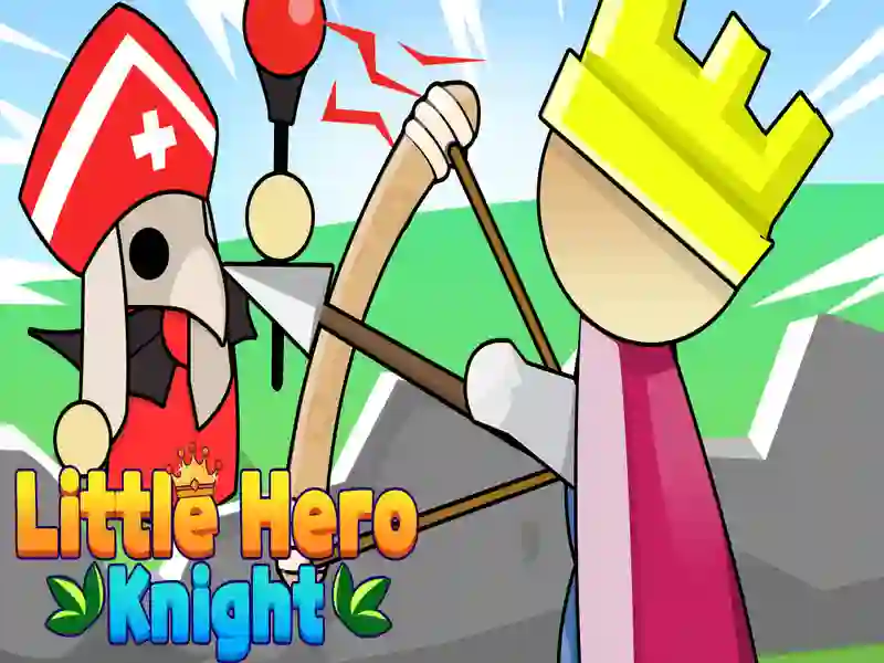 Leikur Little Hero Knight á netinu