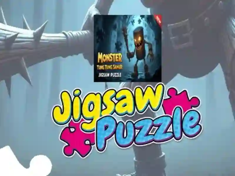 Leikur Monster Tung Tung Sahur Jigsaw Puzzle á netinu
