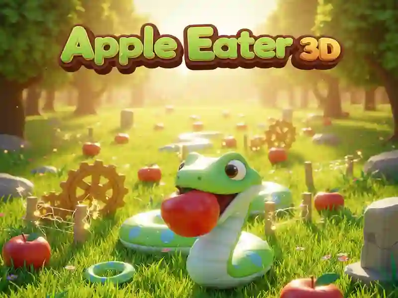Leikur Apple Eater 3d á netinu