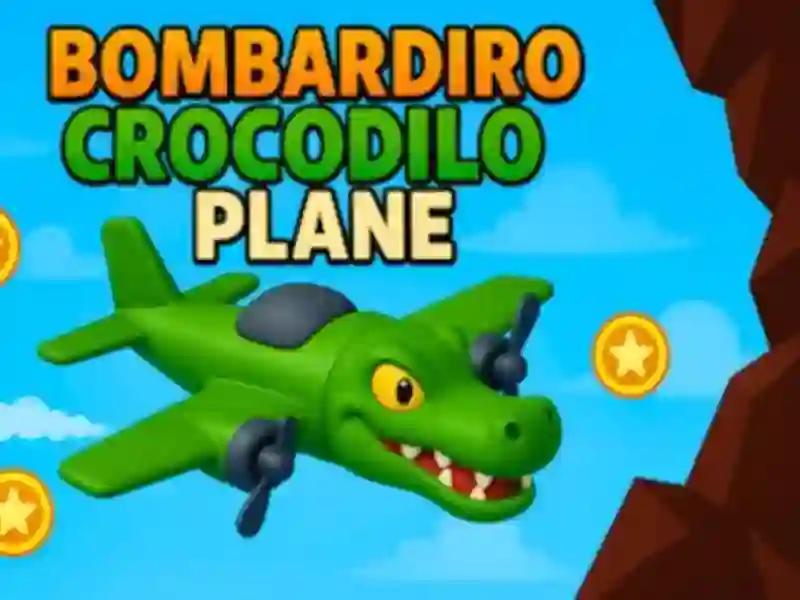 Leikur BombarDiro Crocodilo flugvél á netinu