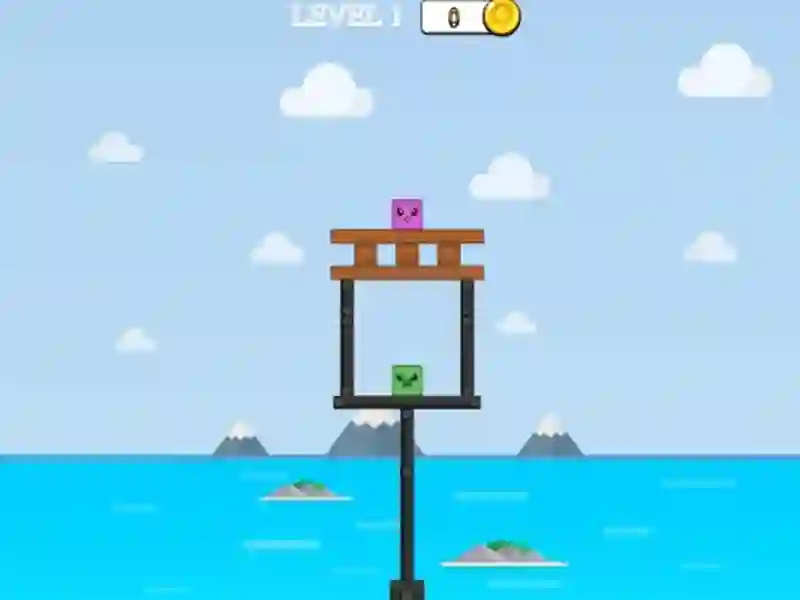 Leikur Circle Block Bird á netinu