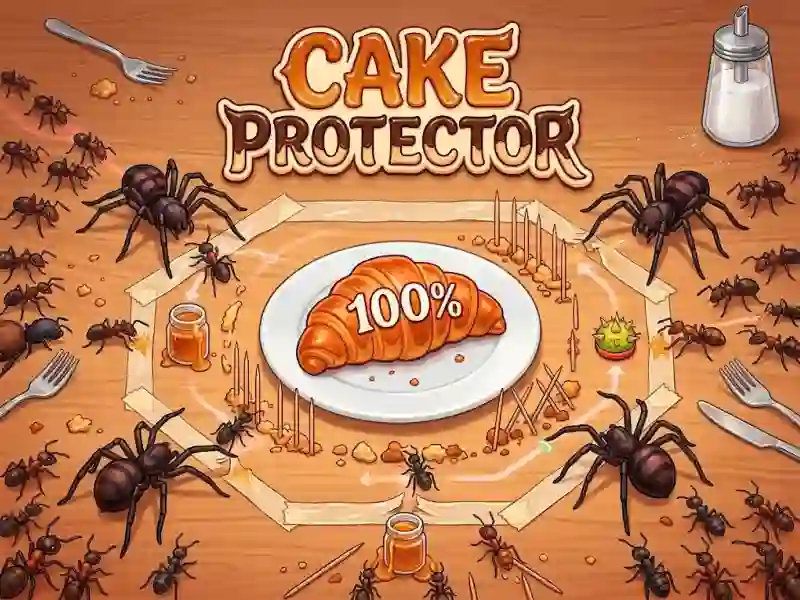 Leikur Cake Protector á netinu