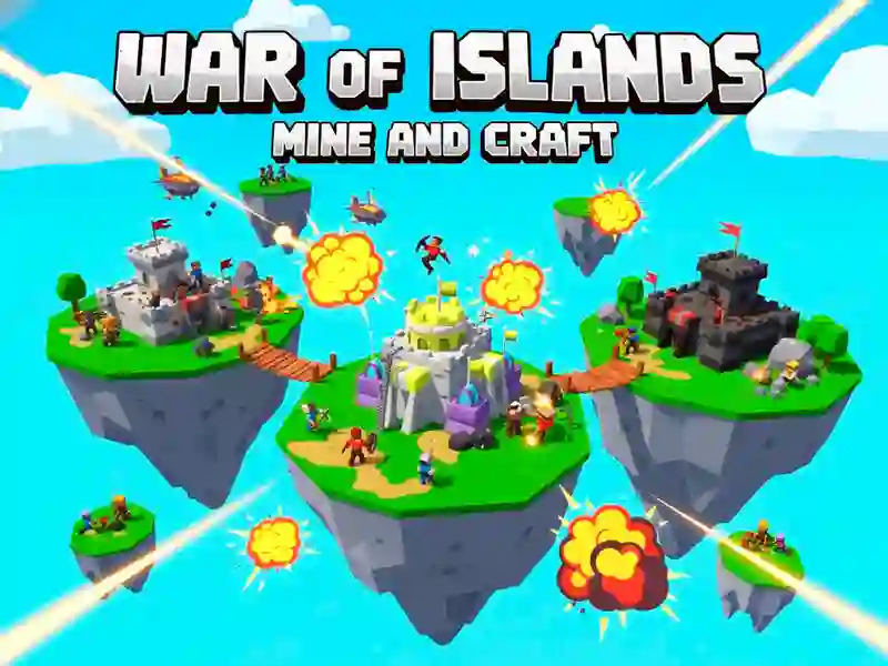 Leikur War Of Islands Mine And Craft á netinu
