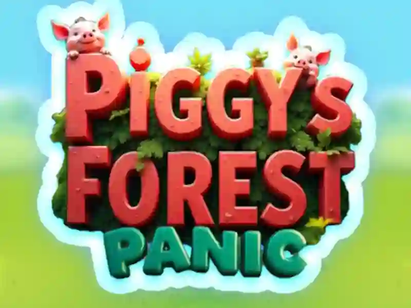 Leikur Piggys Forest Panic á netinu Leikur Piggys Forest Panic á netinu