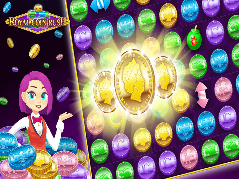 Leikur Royal Coin Rush á netinu