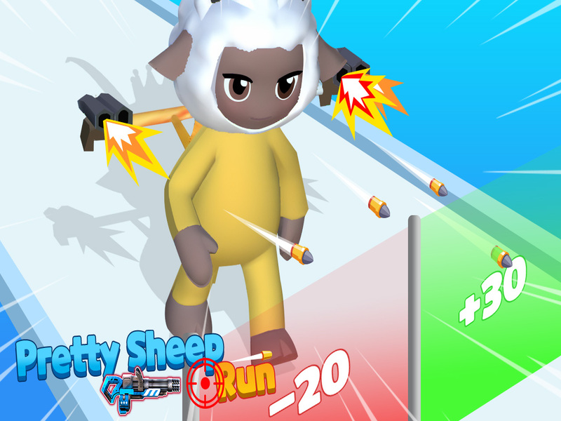 Leikur Pretty Sheep Run á netinu
