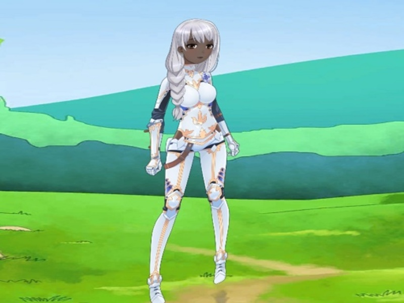 Leikur Fantasy anime klæða sig upp á netinu