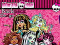 Leikur Monster High Bakpoka Hönnun á netinu