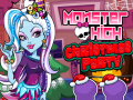 Leikur Monster High Jólapartý á netinu