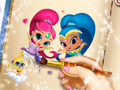 Leikur Shimmer og Shine Litabók á netinu