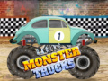 Leikur Racing Monster Trucks á netinu