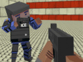 Leikur Blocky Gangster Stríð á netinu