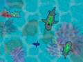 Leikur Sharkz.io á netinu
