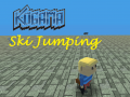 Leikur Kogama: Skíðahopp á netinu