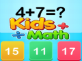 Leikur Matematik fyrir börn á netinu