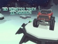 Leikur 3D Monster Truck: Ískvegir á netinu