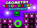 Leikur Geometrics Neon Dash Subzero á netinu