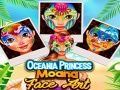 Leikur Andlitslist frá Oseania prinsessu Moana á netinu