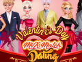 Leikur Valentínusdagur: Blanda saman og passa stefnumót á netinu
