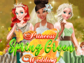 Leikur Princess Spring Green Wedding  á netinu