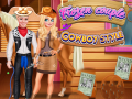 Leikur Frosinn Par Cowboy Stíll á netinu