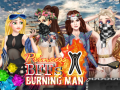 Leikur Prinsessa BFFs Burning Man á netinu