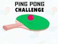 Leikur Ping Pong Ögrun á netinu