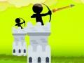 Leikur Stickman Bogamaður Kastali á netinu