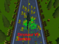 Leikur Dínósaur vs Zombie á netinu