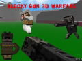 Leikur Blocky Byssu 3D Stríð á netinu