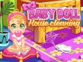 Leikur Hreinsun í Baby Doll húsinu á netinu