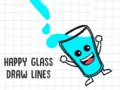 Leikur Hamingjusamt Glas: Teikna Línur á netinu