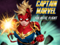 Leikur Captain Marvel: Geimflug í geimnum á netinu