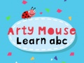Leikur Arty mús lærir ABC á netinu