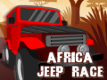 Leikur Jeep keppni í Afríku á netinu