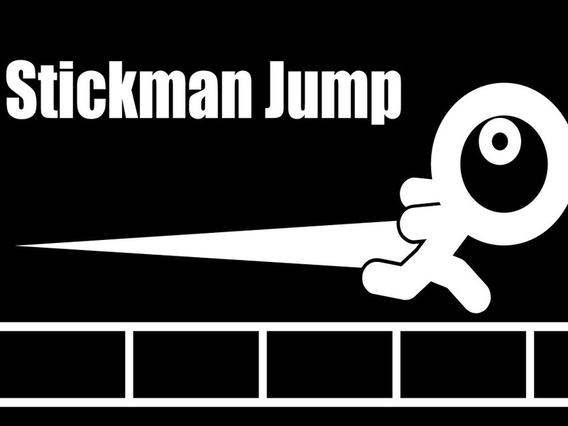Leikur Stickman stökk á netinu