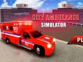 Leikur Borgar sjúkrabifreiðarsýmúlator á netinu