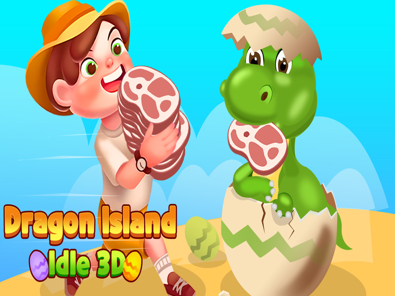 Leikur Dragon Island Idle 3D á netinu