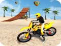 Leikur Keppni Moto: Stranda Hoppa Simulator á netinu