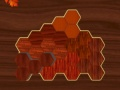 Leikur Viðar blokk Hexa Puzzl á netinu