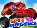 Leikur Monster Trucks Finndu Munina á netinu